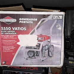 FOR SALE: BRIGGS & STRATTON 5550W PORTABLE GENERATOR – BRAND NEW IN BOX – NEVER USED – $650 OBO