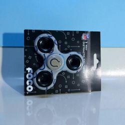 Official NFL Indianapolis Colts 3-Way Diztracto Fidget Spinner by Forever Collectibles – Blue & White Team Colors – Brand New Sealed!