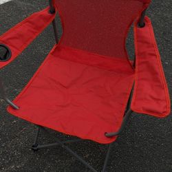 Red Folding Chair