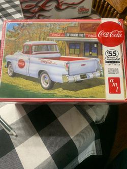 AMT COCA COLA 55 Chevrolet Cameo Model Kit