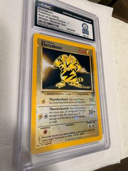 2003 Electabuzz Best of Game Winner Reverse Holo CGC Record Holder – ONE of ONE