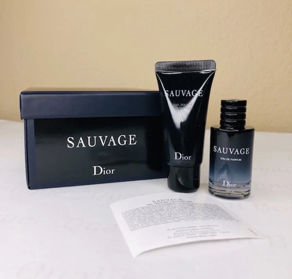 DIOR Sauvage Eau de Parfum 10ml & shower gel 20ml Gift Set Brand new