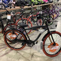 $99 Your Choice Brand new Cruiser Bikes