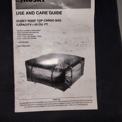 Husky Roof Top Cargo Bag