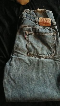 Levi 550 and 501 pants
