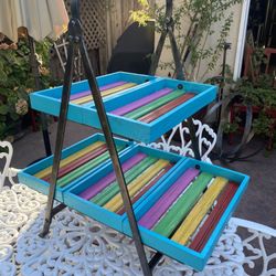 Hand Painted Display Stand 