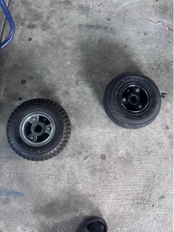 Mini bike wheel set up 5inch