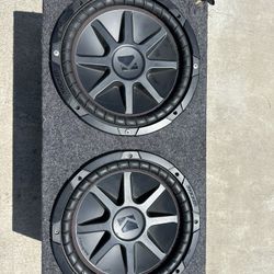 10 Inch Performance Kicker subwoofers