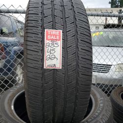 285/45/22 Michelin Defender LTX M/S² Tire Set