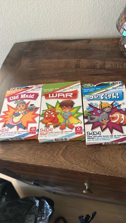 3- set children card games