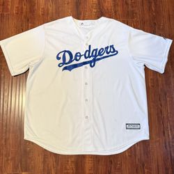Joc Pederson #31 Los Angeles Dodgers MLB Majestic White Home Jersey Women's XXL  