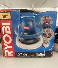 10” Ryobi Orbital Buffer
