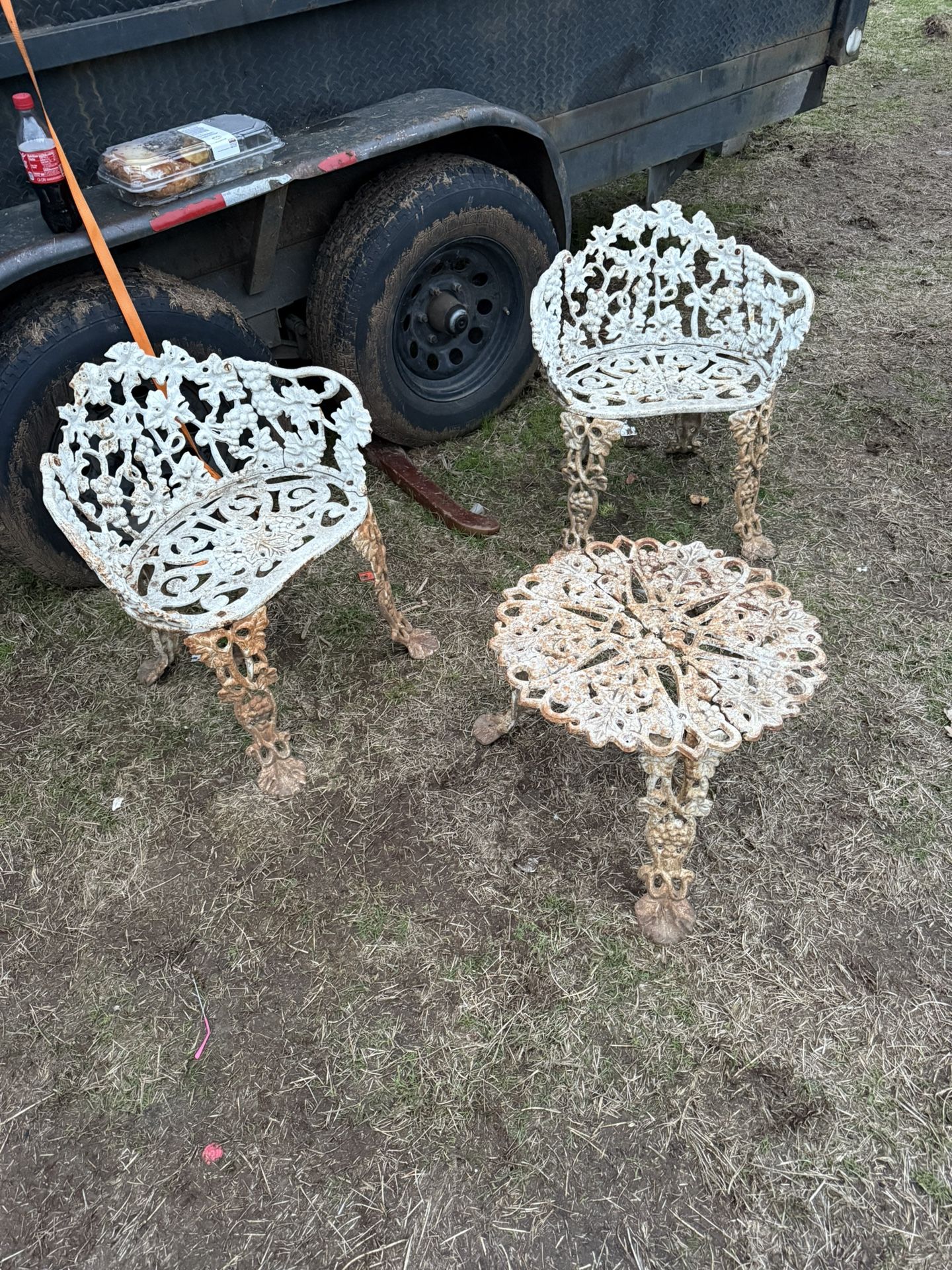 Victorian Cast Seat Very Heavy!