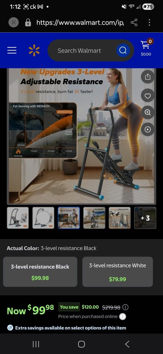 Merach Stair Stepper Exercise Machine