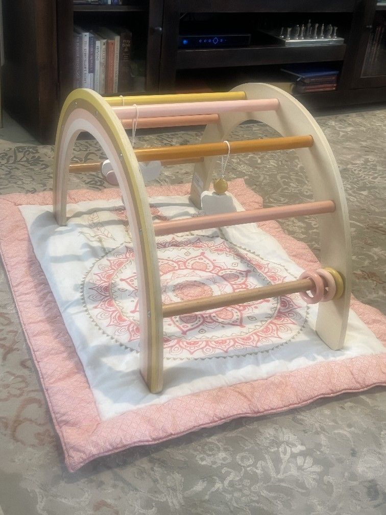 Wooden Baby Play Gym