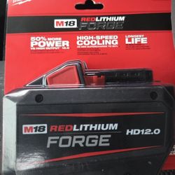 Milwaukee M18 12.0 Forge Battery 