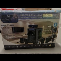 Montage Systems 5.1 Bluetooth Home Theater System