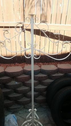 Rustic candle holder