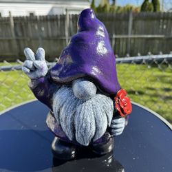 Gnome  Flashing Peace Sign