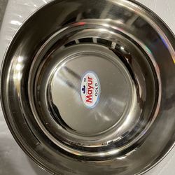 Stainless Bowl Set Of 6 —-18 Cms Width