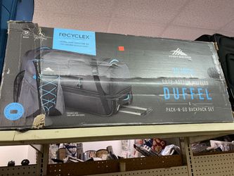 High Sierra 30 inch Duffle and backpack set