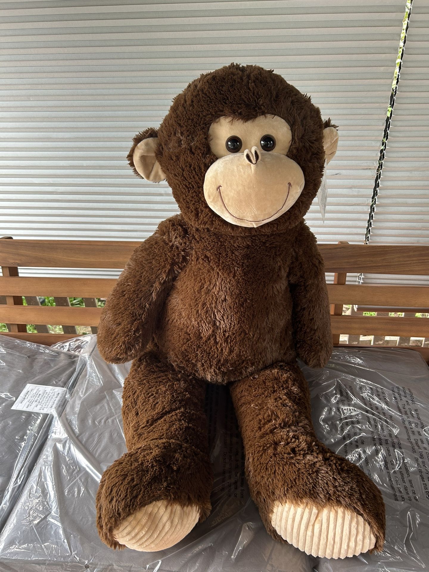 Big Monkey Plush Animal 🐒 