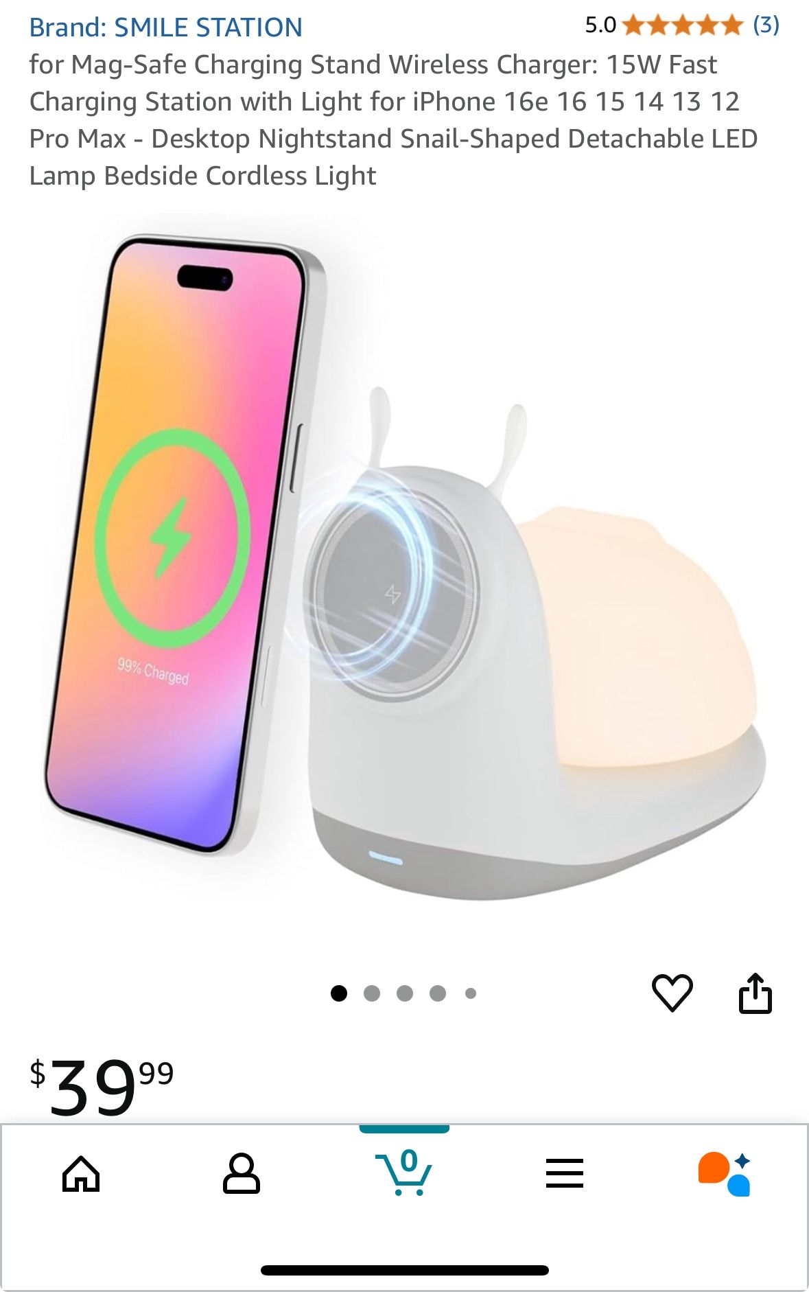 for Mag-Safe Charging Stand Wireless Charger