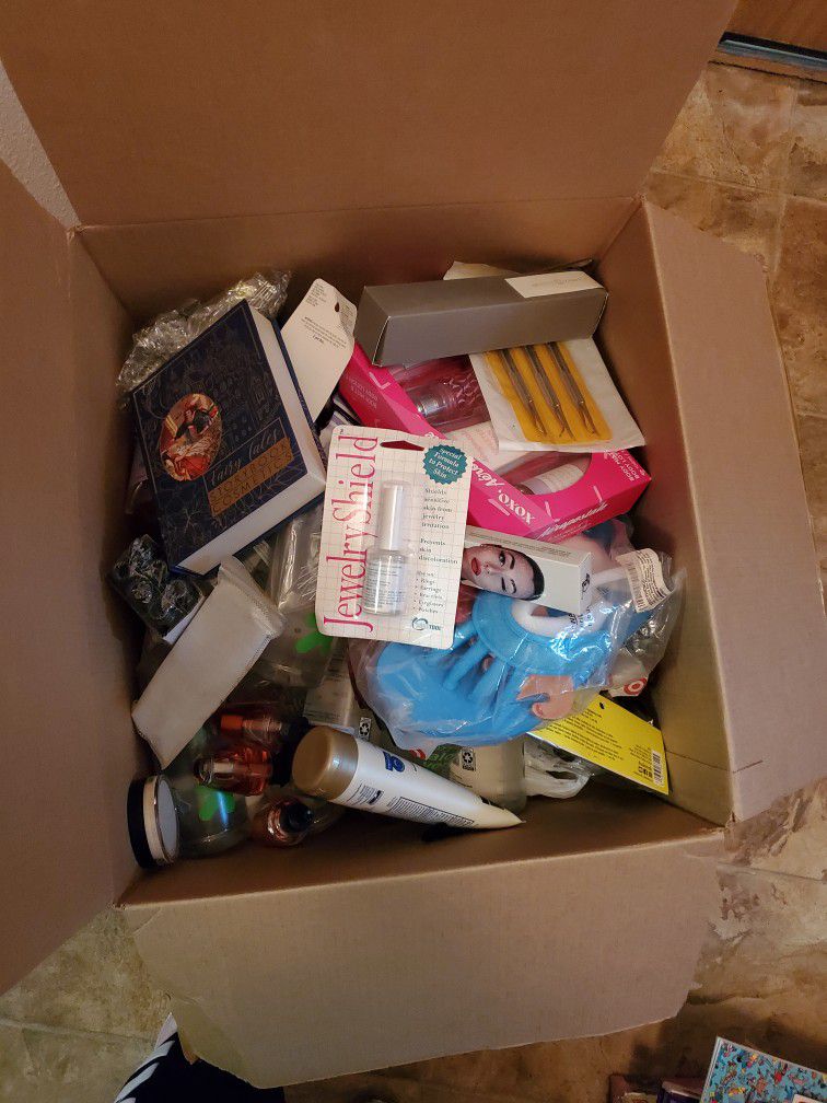 Giant Box Of Beauty And Health Items
