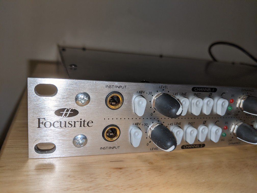 Focusrite Octopre Platinum Microphone Preamp Compressor 8ch