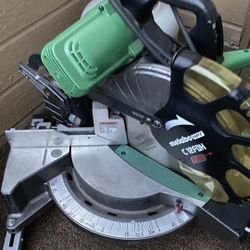 Metabo HPT with Láser Mater Saw And Stand 