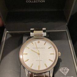 Van Heusen Gold/ Chrome Watch