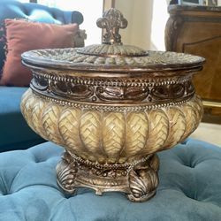 Decorative Covered Bowl