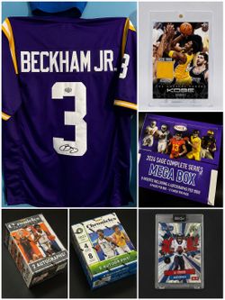Full Sports Card Collection (Kobe Patch + Odell Auto + CJ Stroud numbered + Sealed Boxes) – Trade for 125cc Mini Sport Bike or Cash