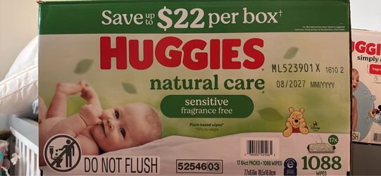 Huggies Natural Care Wipes