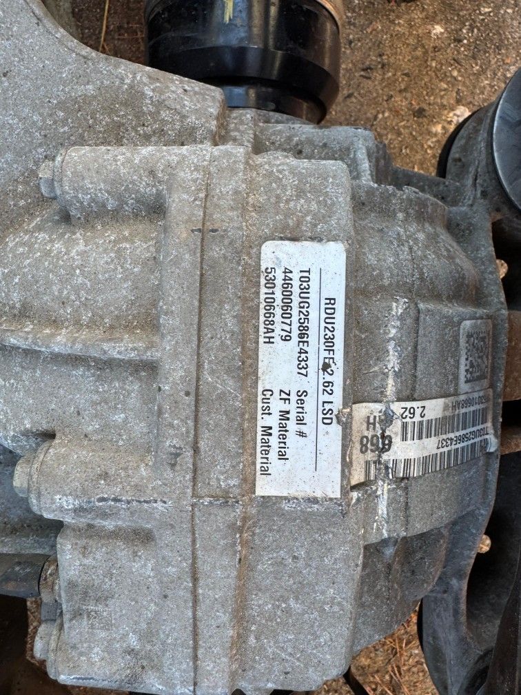 2022 DODGE CHARGER SRT HELLCAT REAR CRADLE with 2.62 LSD Diff, 4 Piston Brembo