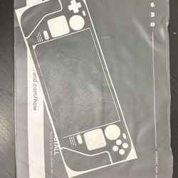 Steam Deck Skin Black D-Brand