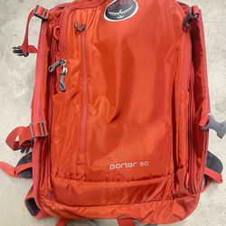 Beautiful Great Shape Osprey Porter 30 Backpack 