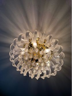 Crystal Chandelier dining room