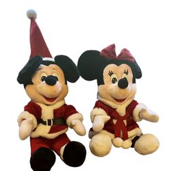 Vintage Mickey & Minnie Disney Christmas 