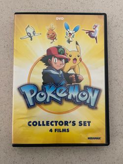 Pokémon Collector's Set 4 Films DVD