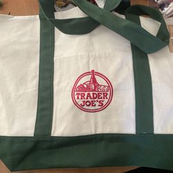 Trader Joe’s Large Green Tote Bag $20