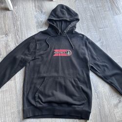 Mens Black Volcom Hoodie
