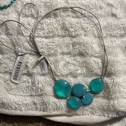 Zsiska Turquoise Adjustable Necklace