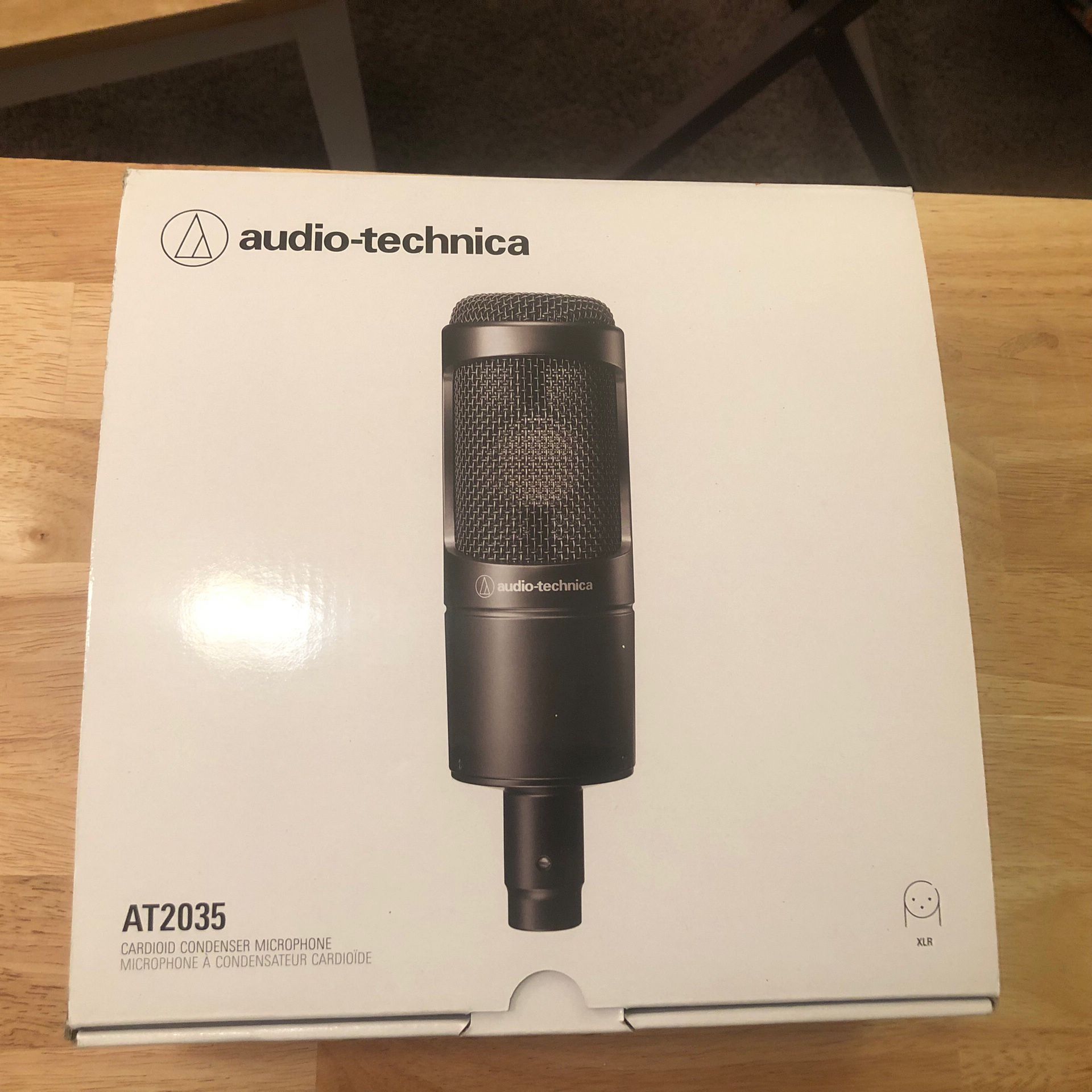 Audio-technica AT2035 Cardioid Condenser Microphone