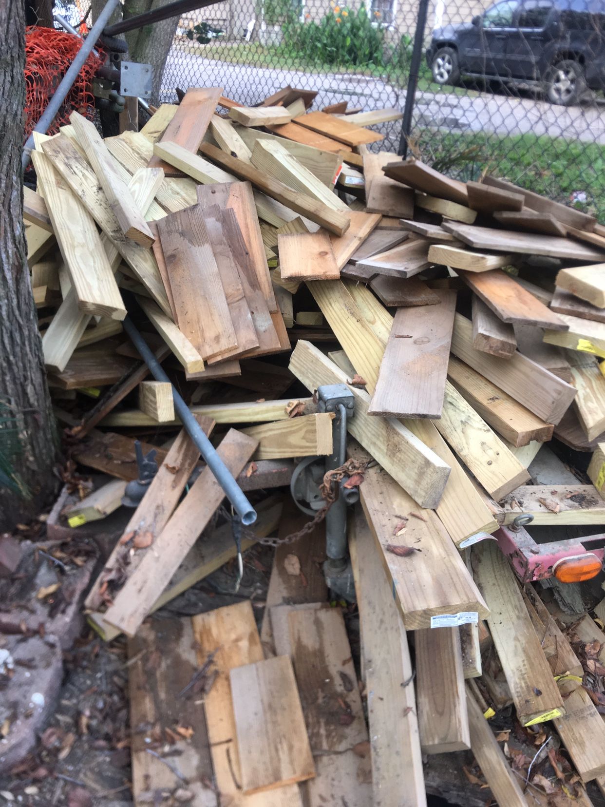 Over 300 Pieces Lumber Great For Crafts Or House Repairs