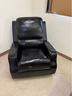 Used leather recliner