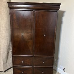 Wood Armoire