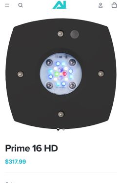 AI Prime 16HD Reef Light + Flex Mount – Excellent Condition