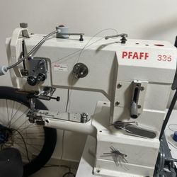Pfaff 335G Cylinder Arm Sewing Machine.