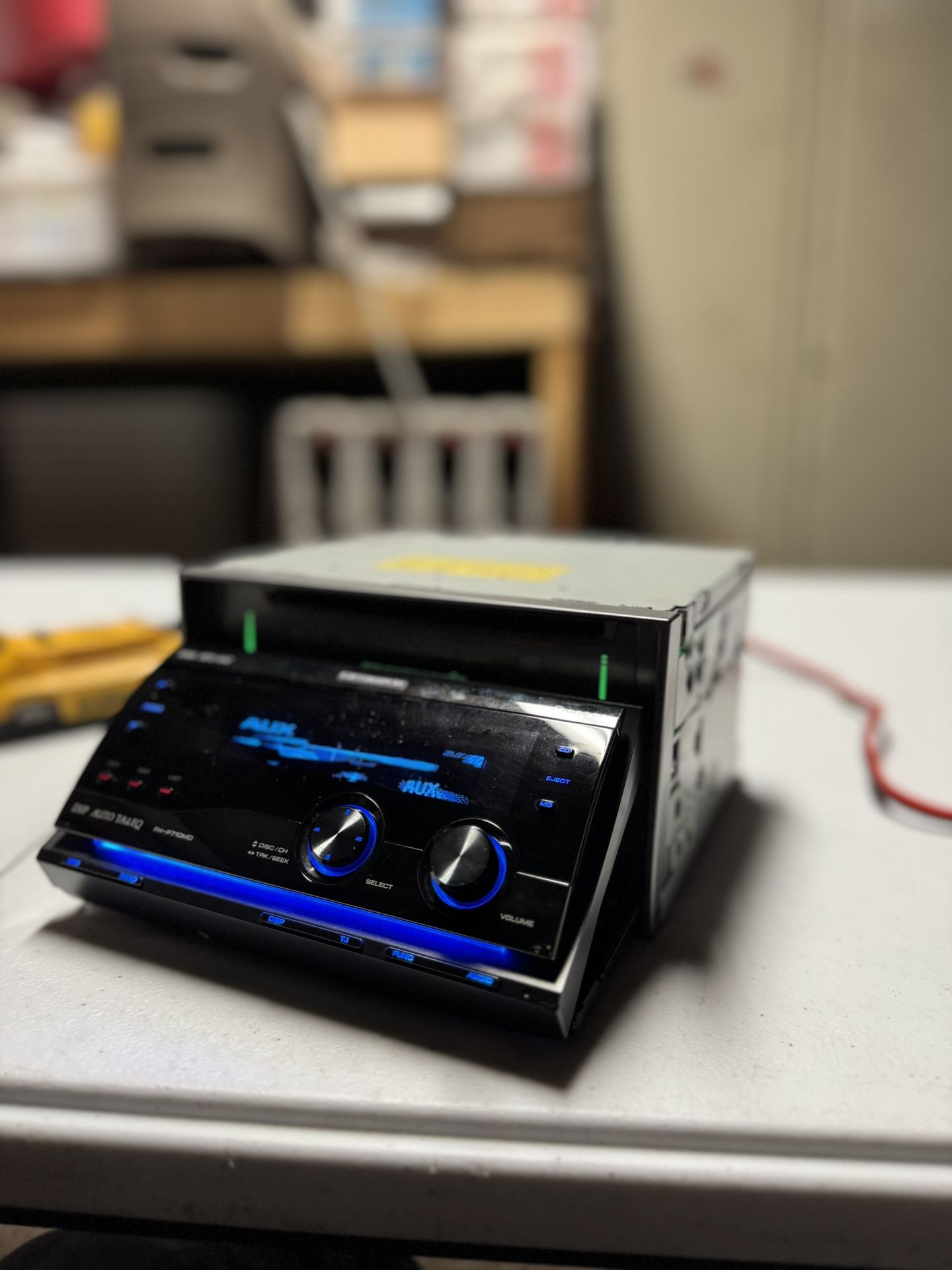 カロッツェリア　FH-P710MD　2Dオーディオ　Pioneer Pioneer Carrozzeria FH-P710MD CD MDLP Player Car Audio In